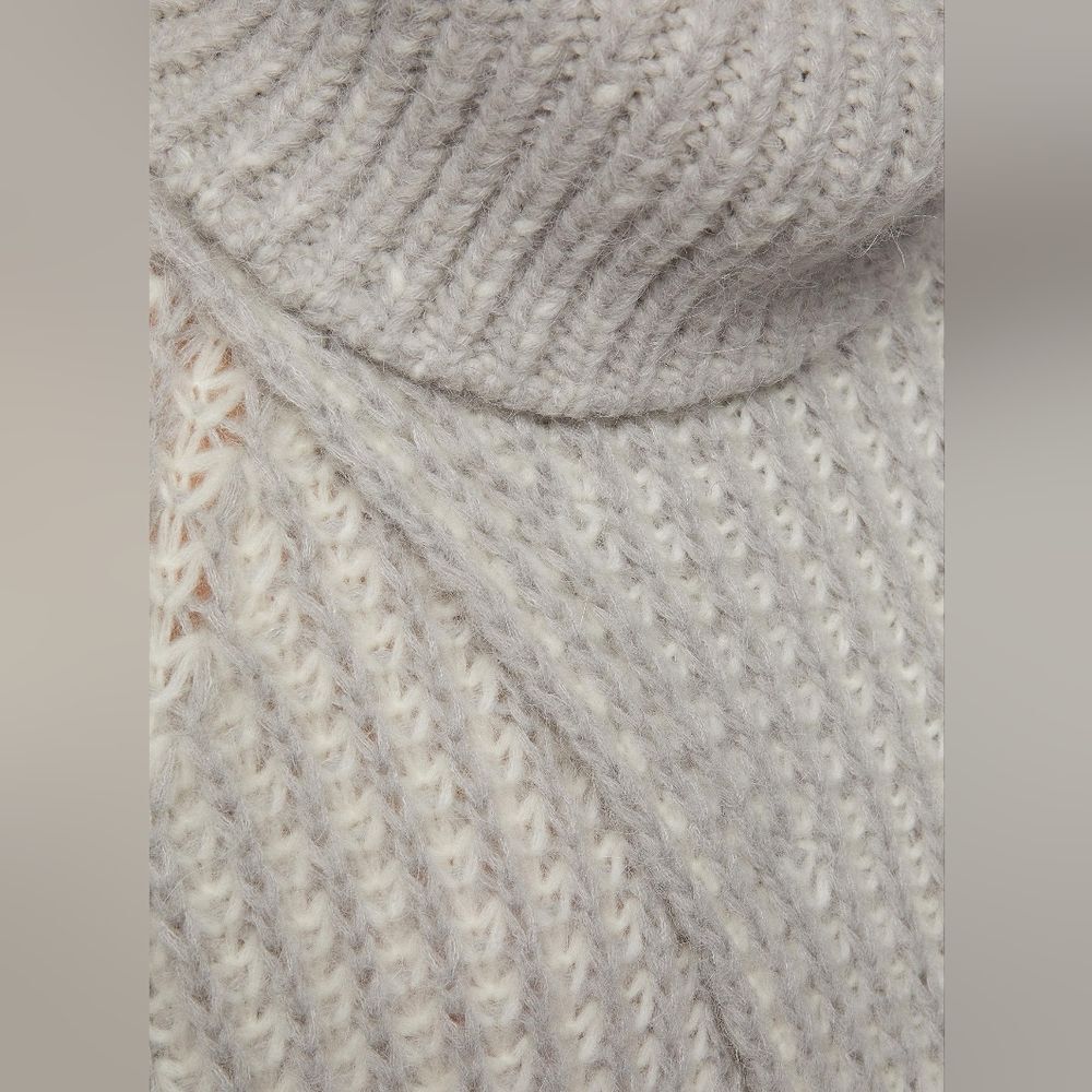 3.1 Phillip Lim Fisherman Rib Cowl Neck Wool Blend Sleeveless Sweater - Picture 5 of 14
